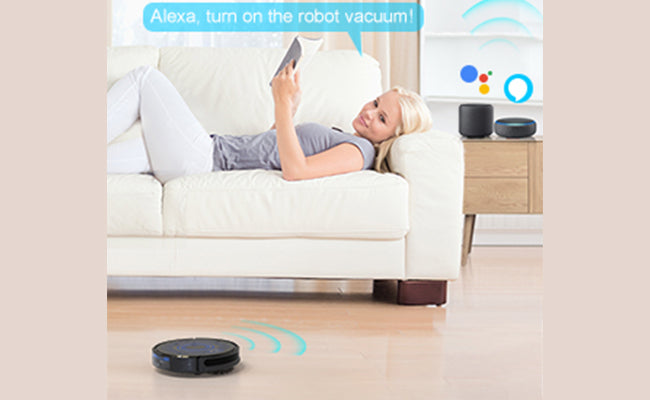 Tryk ned løg vest How to Connect Robot Vacuum to Alexa & Google Home In-Depth Guide – lubluelu