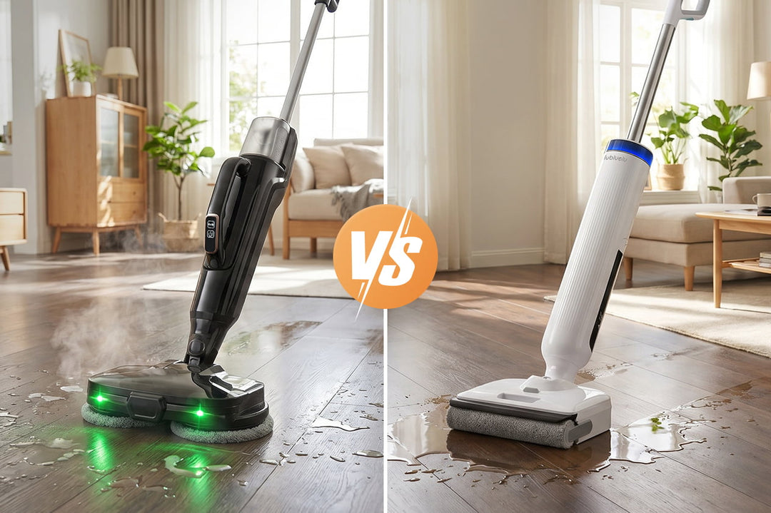 Mopa a vapor ou aspirador de pó e água: qual é o melhor para as casas modernas?