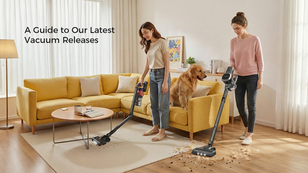 Introducing Our Two New Vacuum Cleaners: 206 and G30