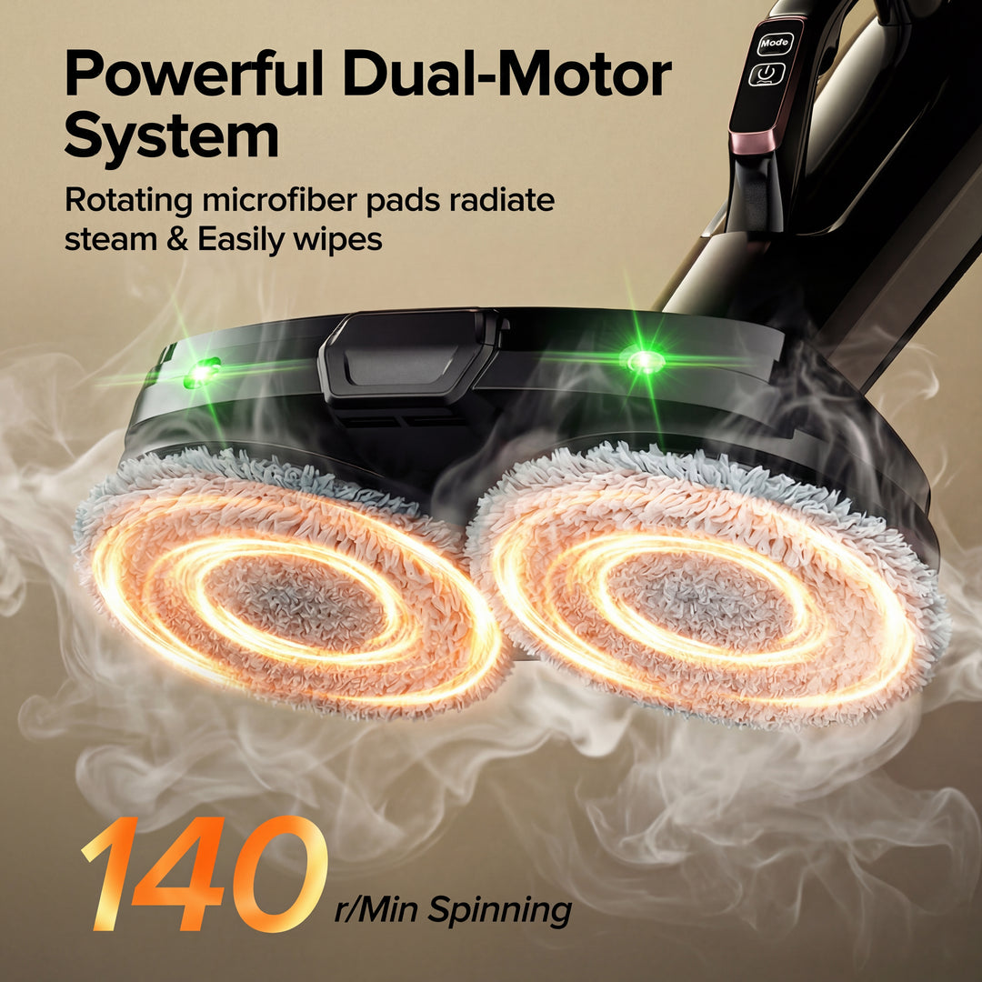 lubluelu Multifunctionele stoommop met geavanceerde vloerverzorging