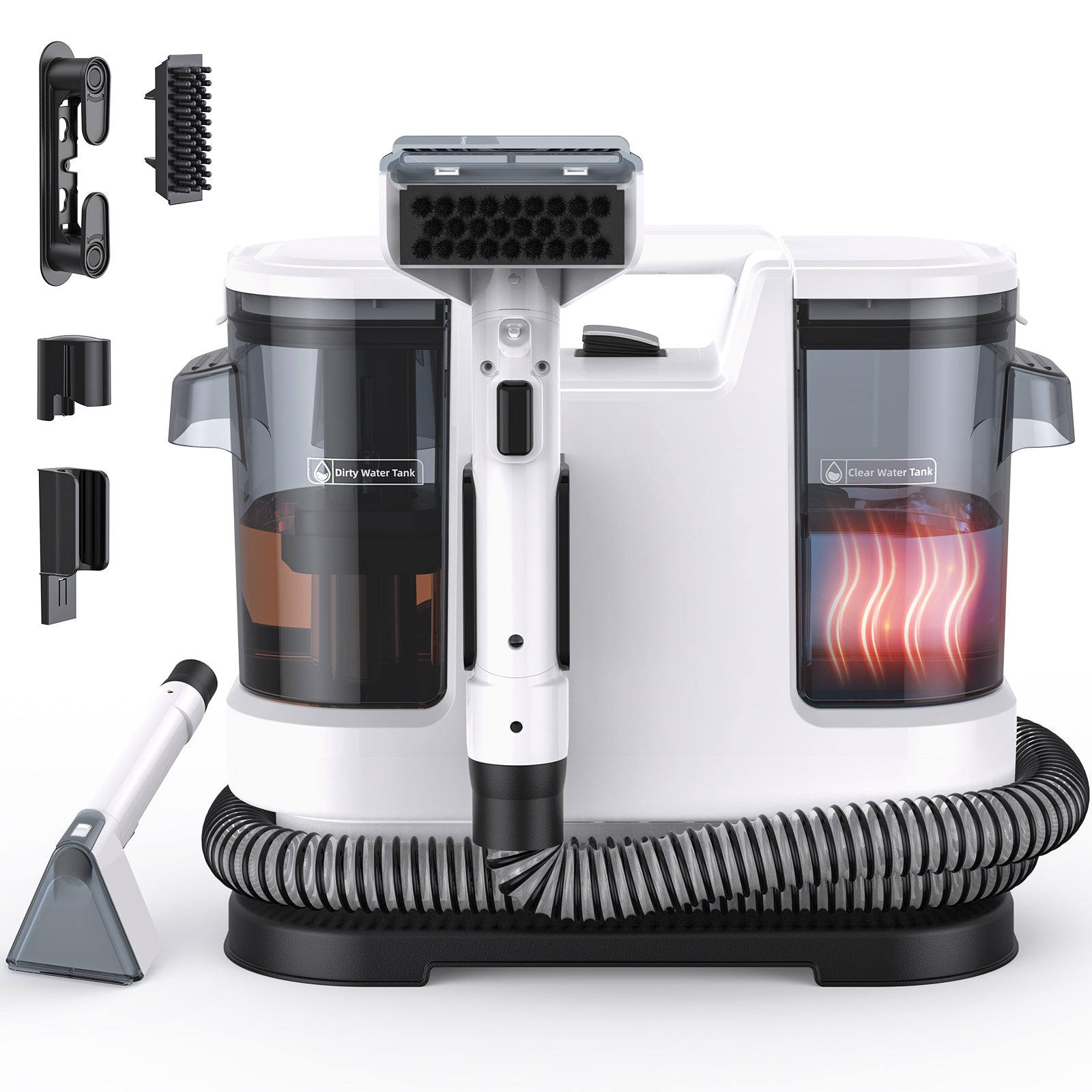 lubluelu V8 Portable Deep Carpet & Upholstery Cleaner