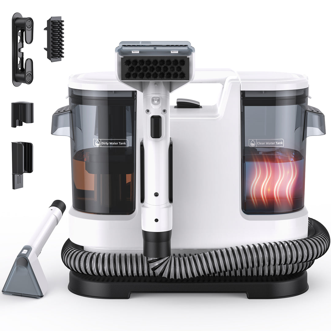 lubluelu V8 Portable Deep Carpet & Upholstery Cleaner