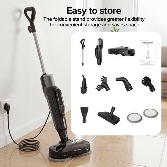 lubluelu Multifunctionele stoommop met geavanceerde vloerverzorging