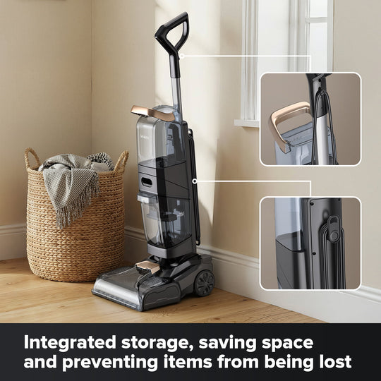 Limpiador de alfombras lubluelu X3 con motor de 1000 W, sistema de doble cepillo y limpieza 2 en 1.