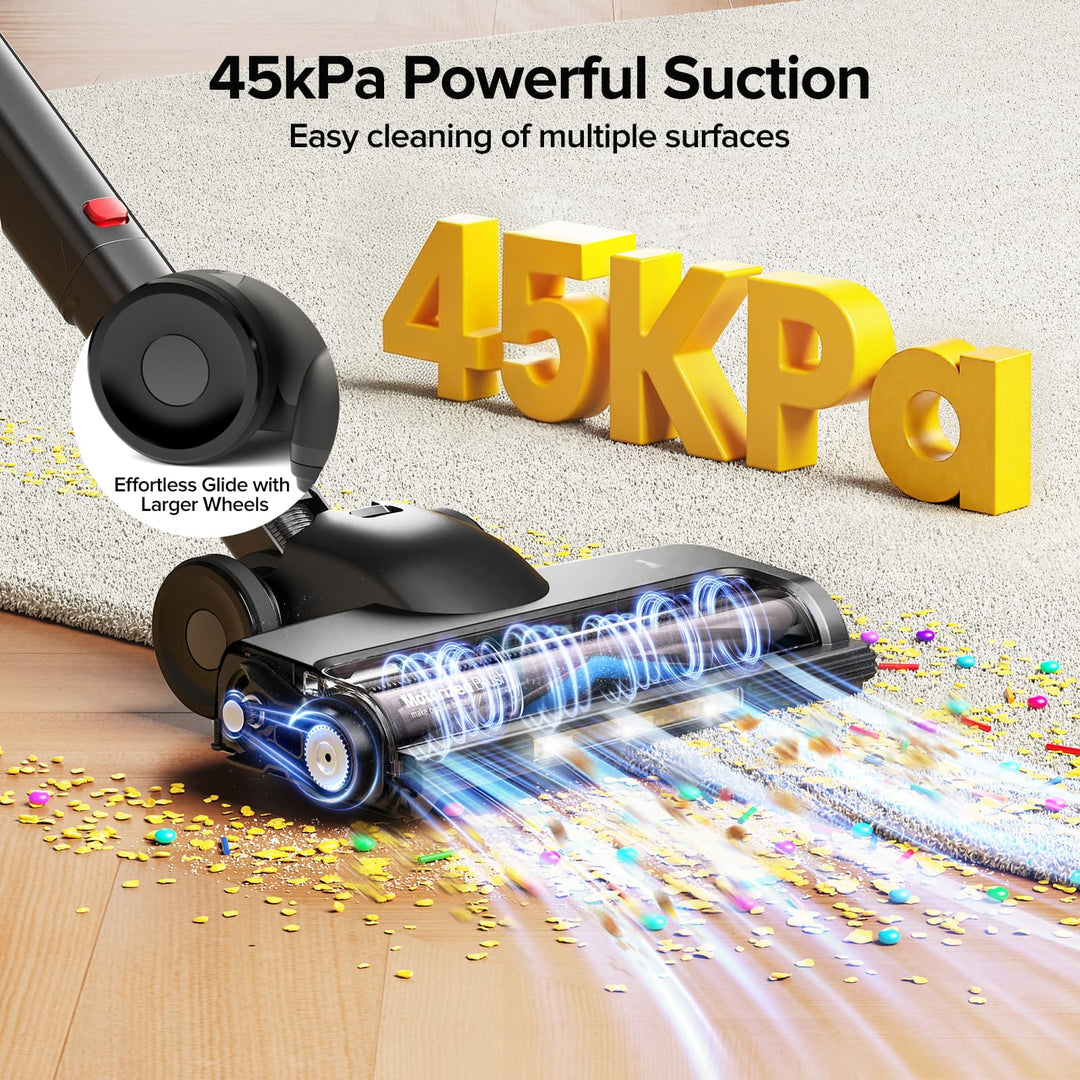 lubluelu G30-Aspirateur balai sans fil pliable à 90°