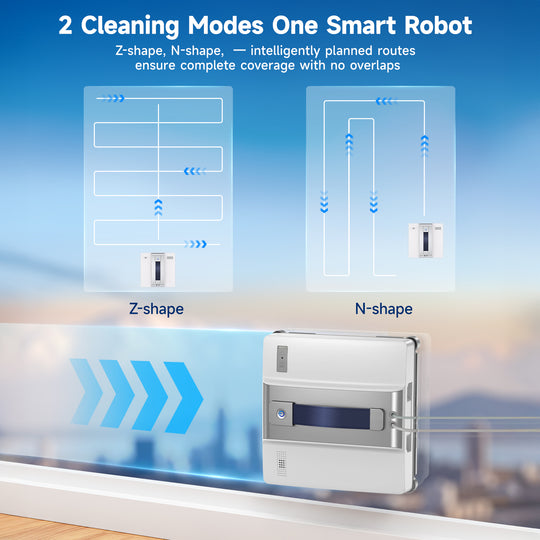 lubluelu CHYW200 robot de nettoyage de vitres intelligent