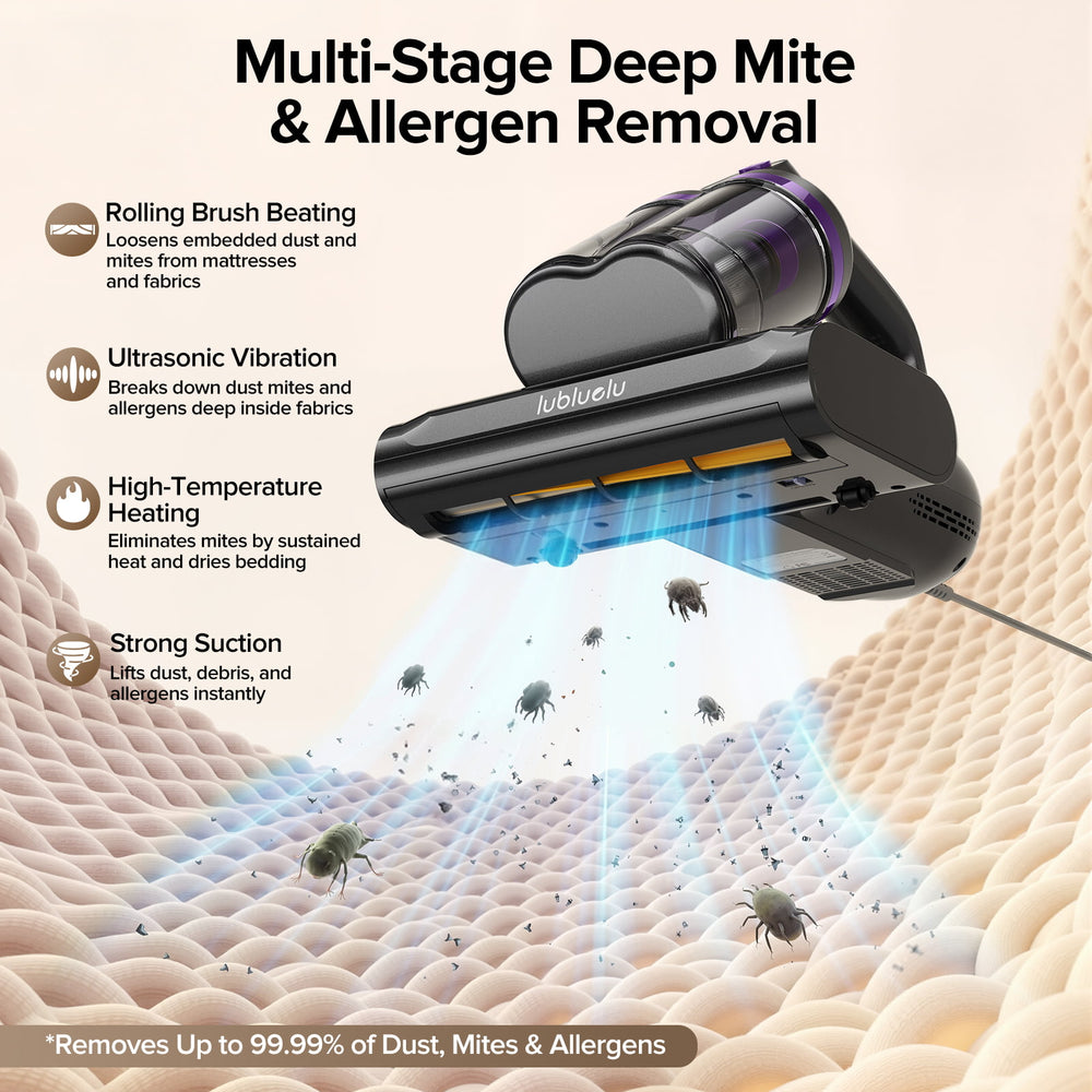 Aspirador para colchões lubluelu CM208