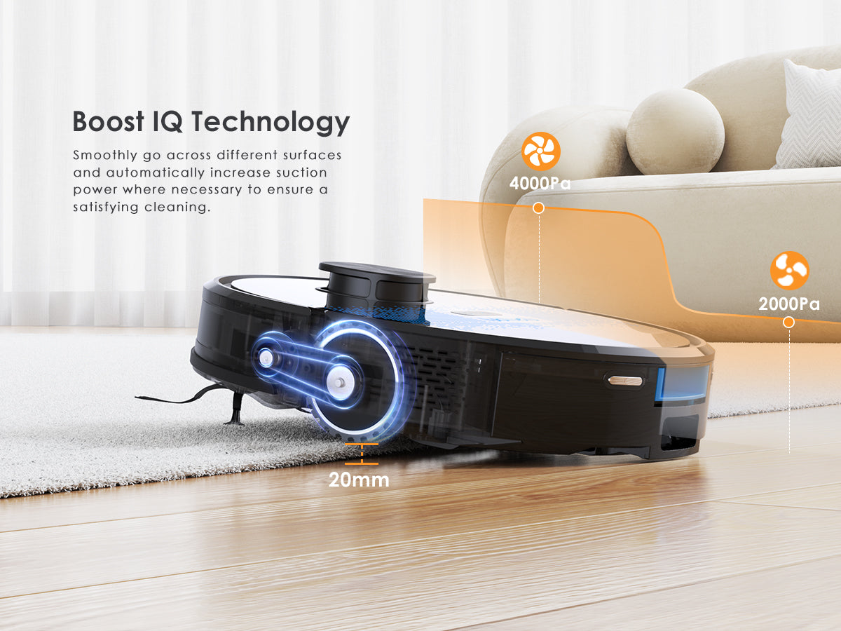 lubluelu SL60 Plus - SL60D Robot Vacuum with 2.5L Automatic Suction Station