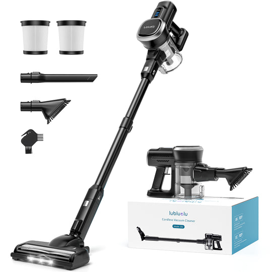 lubluelu 202 - Self-Standing Cordless Vacuum Cleaner with powerful suction  25KPa
