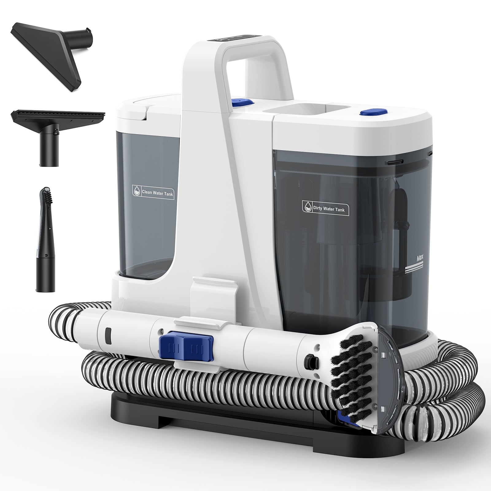 lubluelu V9 Portable Upholstery & Spot Cleaner - Cold, Hot & Steam Modes