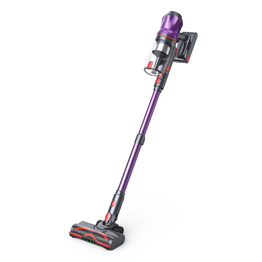 lubluelu G20-Aspirateur sans fil autoportant avec une puissante aspiration de 150 AW