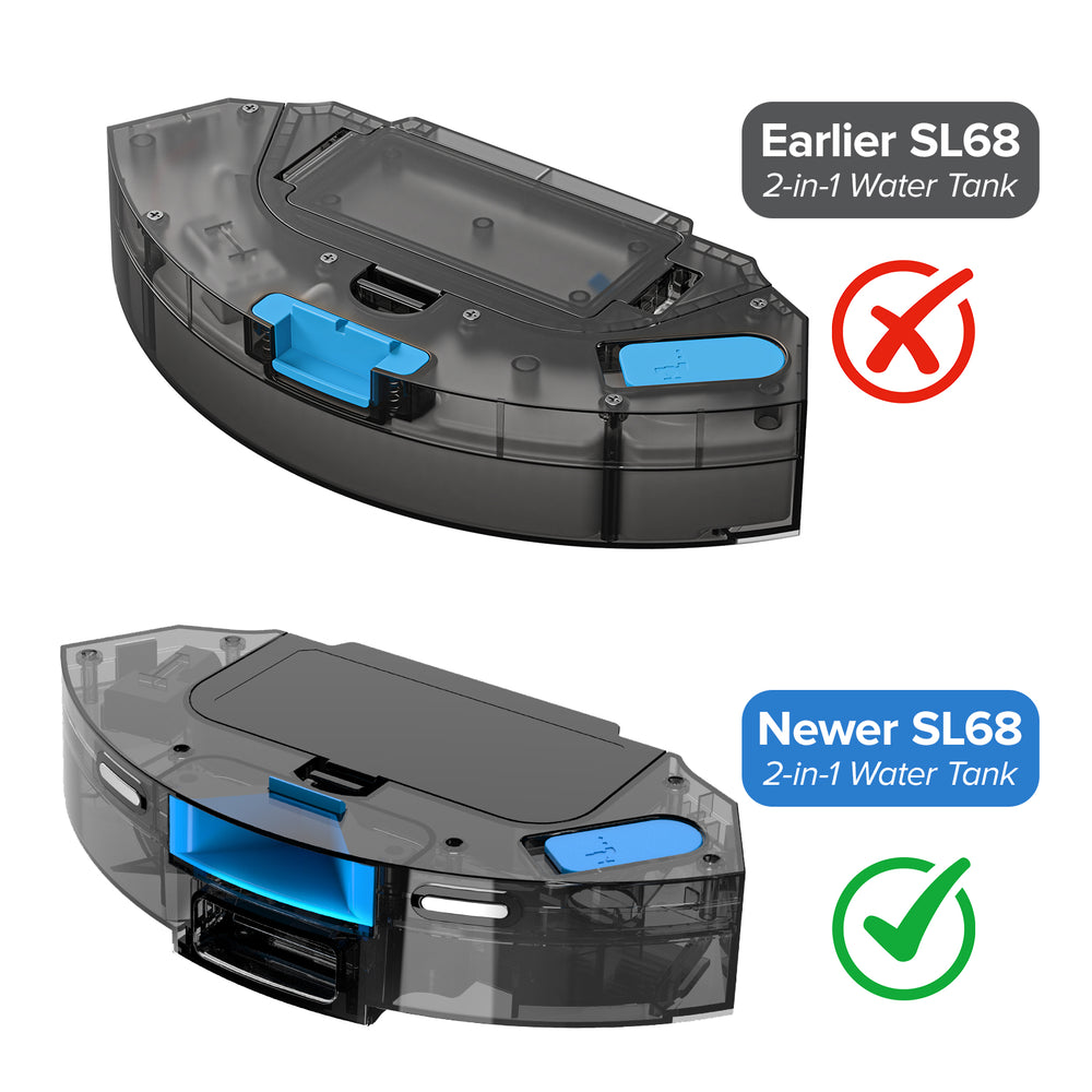 lubluelu SL60/SL68/LFiltro HEPA 2 em 1 para depósito de água Série 20 (4 unidades)