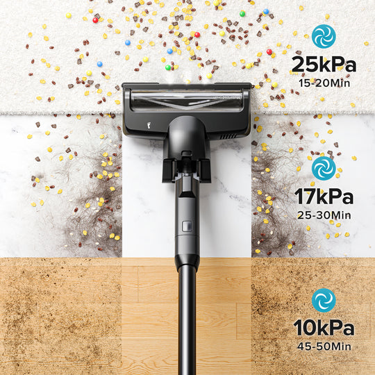 lubluelu 202 - Self-Standing Cordless Vacuum Cleaner with powerful suction  25KPa