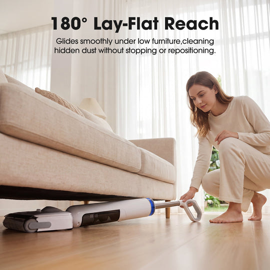 lubluelu T9 Wet & Dry Vacuum with 180° Lay-Flat Reach