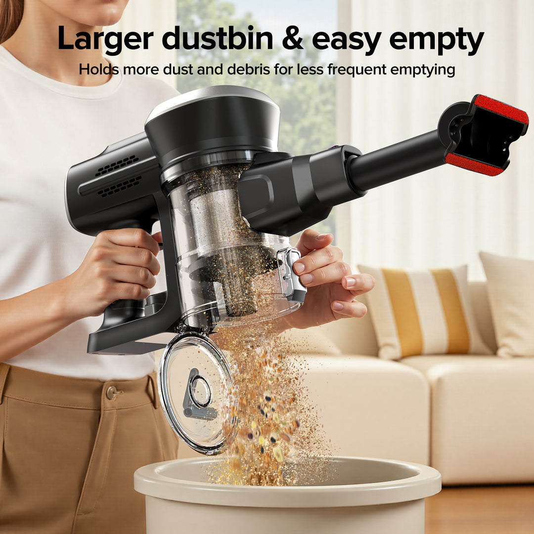 lubluelu 206 - Foldable Flexible Tube Cordless Vacuum Cleaner with powerful suction 35KPa