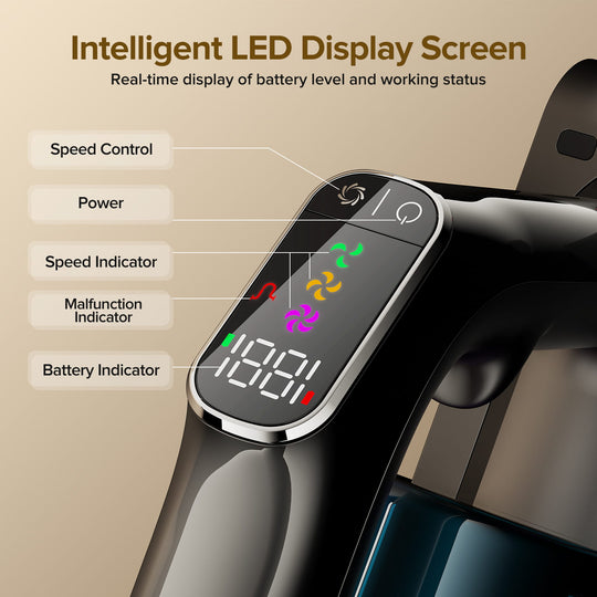 lubluelu G30 - 90° Foldable Cordless Stick Vacuum