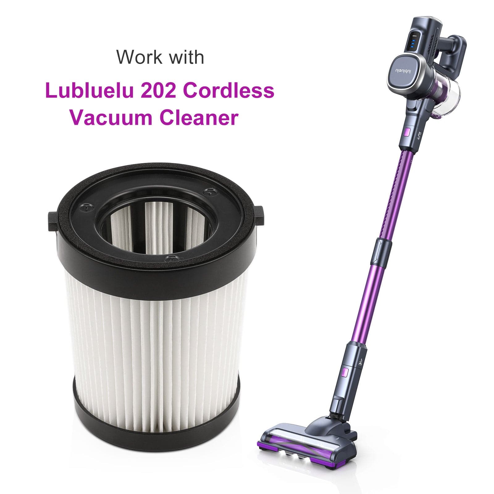  Lubluelu Wet Dry Vacuum Cleaner, Cordless Vacuum and