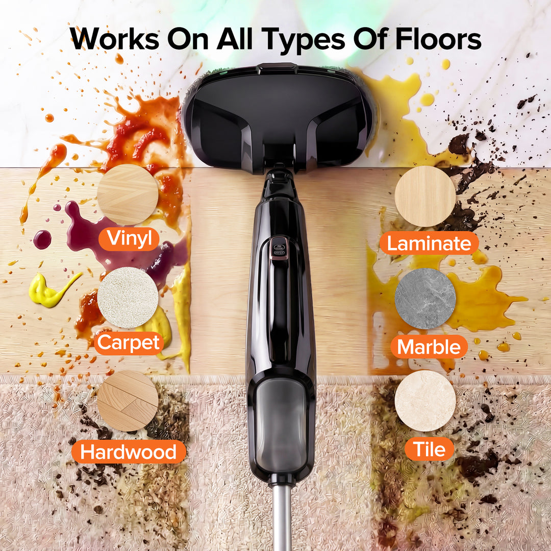 lubluelu Multifunctionele stoommop met geavanceerde vloerverzorging