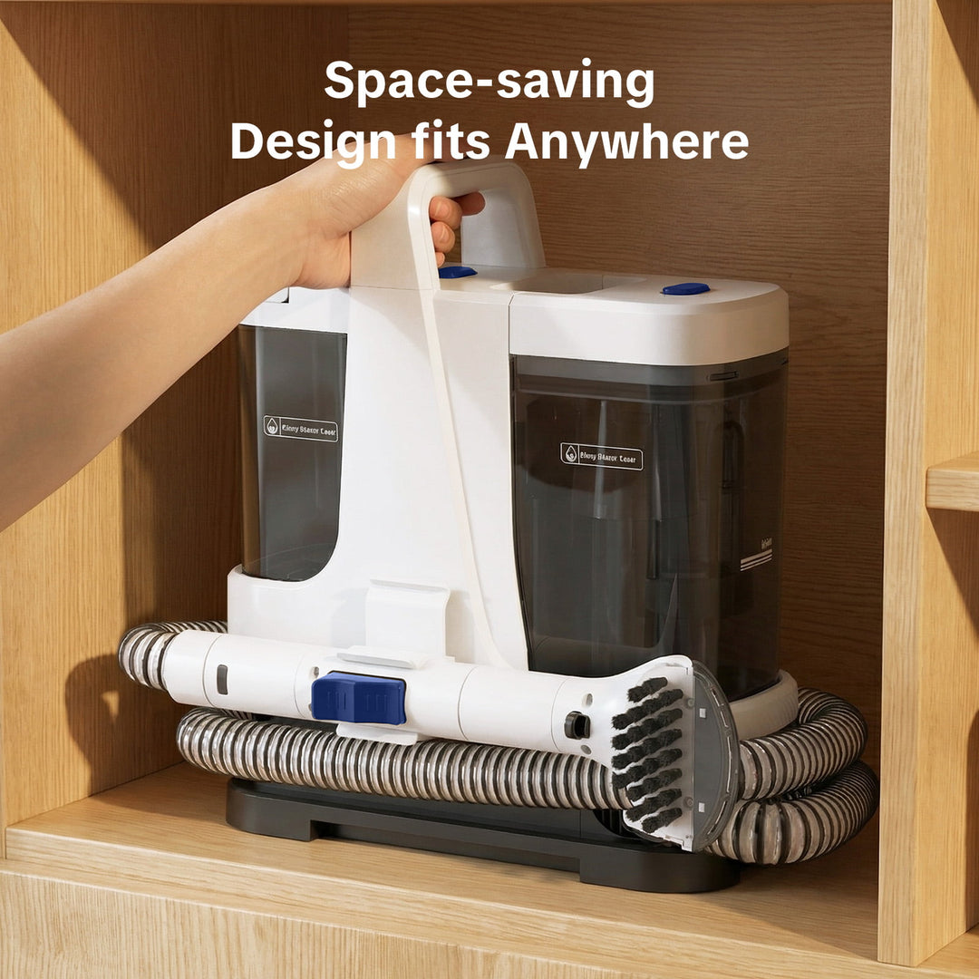 lubluelu V9 Portable Upholstery & Spot Cleaner - Cold, Hot & Steam Modes
