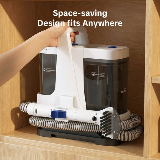 lubluelu V9 Portable Upholstery & Spot Cleaner - Cold, Hot & Steam Modes