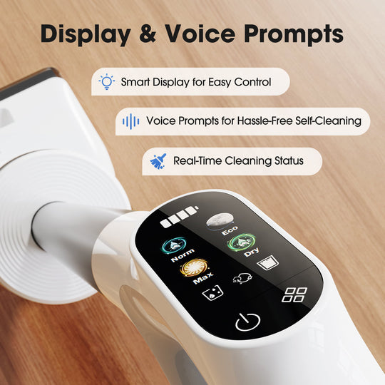 lubluelu T9 Wet & Dry Vacuum with 180° Lay-Flat Reach