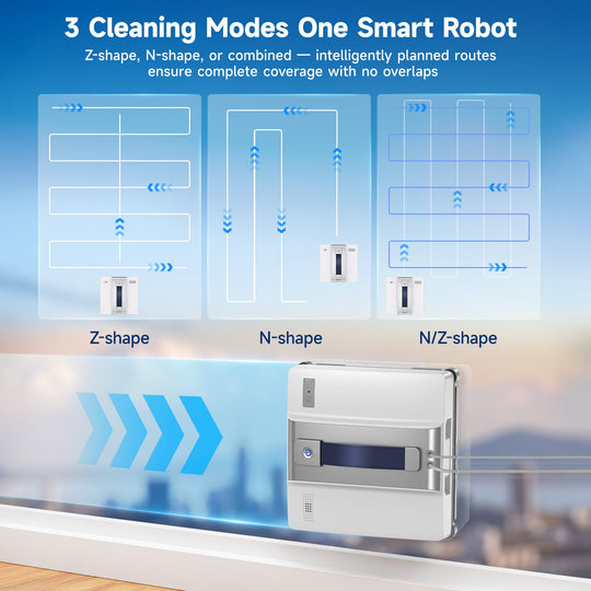 lubluelu CHYW200 robot inteligente para limpieza de ventanas