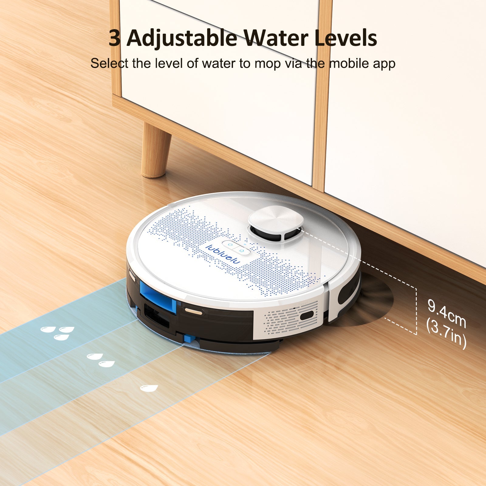 Lubluelu presents SG60: the robot vacuum cleaner with smart