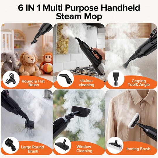 lubluelu Multifunctionele stoommop met geavanceerde vloerverzorging