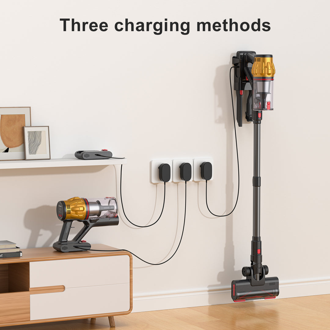 Three charging methods