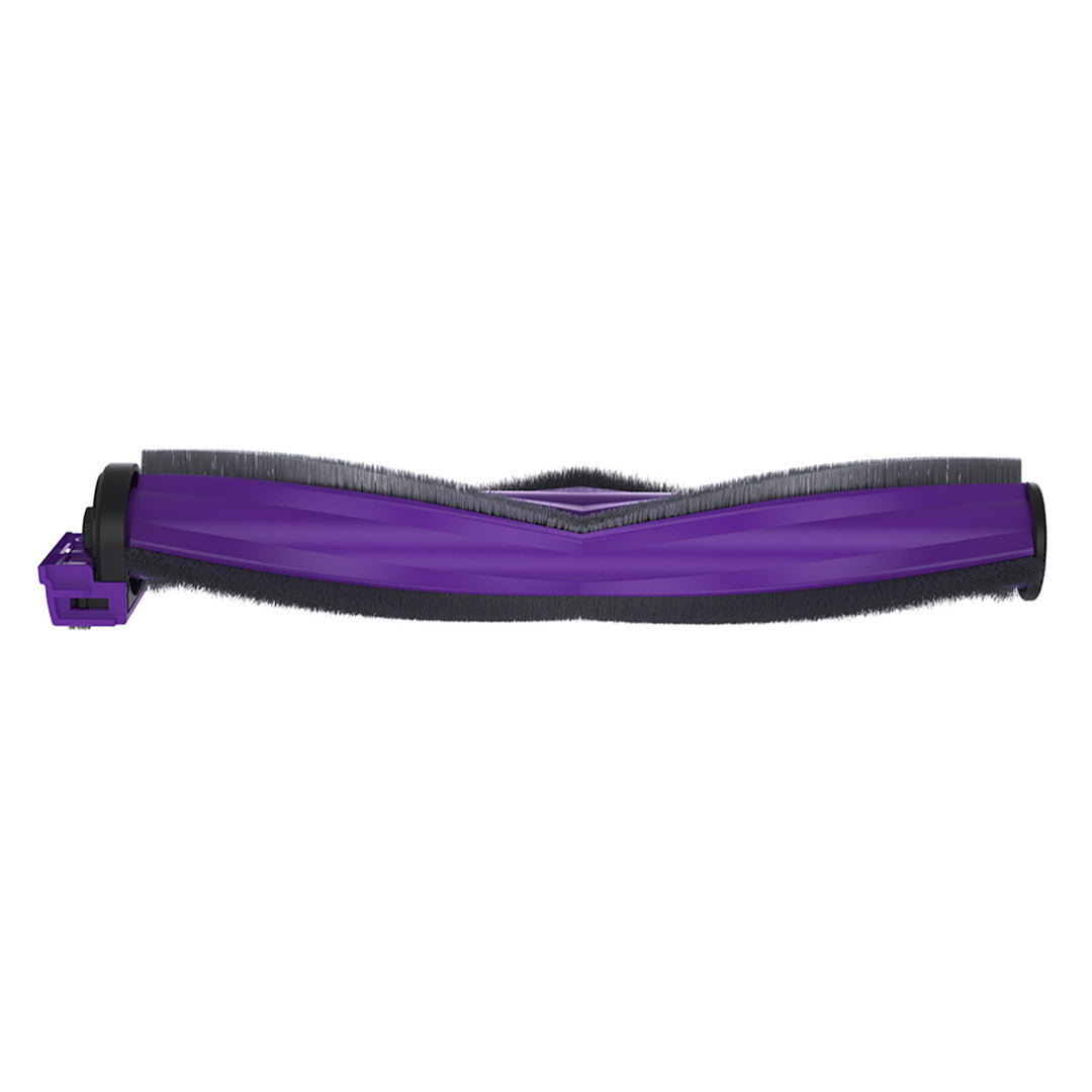 A roller brush accessory compatible with lubluelu 202 cordless vacuum cleaner, predominantly purple in color with black ends.
